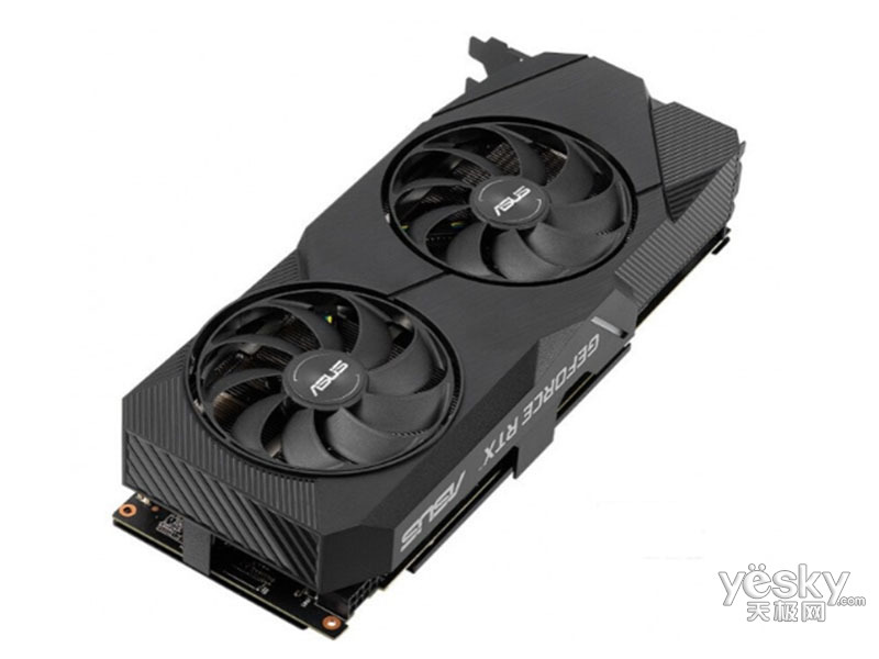 华硕dual-rtx2060s-o8g-evo oc 整体外观 第2张(共5张)