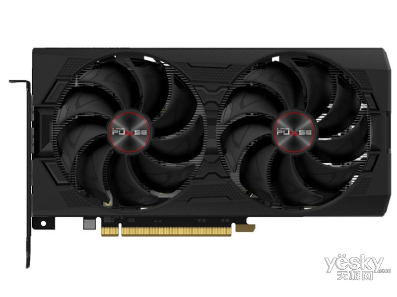 蓝宝石rx 5500 xt 8g d6 白金版 oc