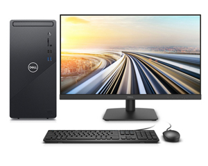 戴尔灵越 3880(i3 10100/8GB/256GB+1TB/集显/23.8LCD)