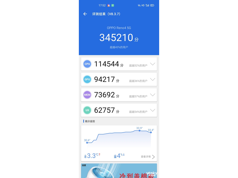 OPPO Reno4(8GB/256GB/5G��)