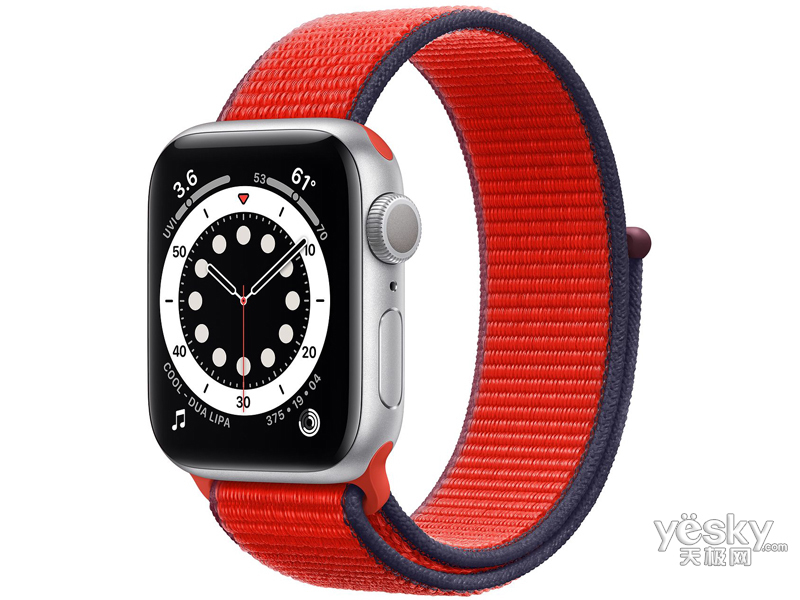 ƻ��Watch Series 6(40mm/��ɫ����������/�ػ�ʽ�˶�����/GPS)