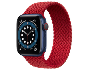 苹果Apple Watch Series 6 40mm(GPS+蜂窝网络/铝金属表壳/编织单圈表带)