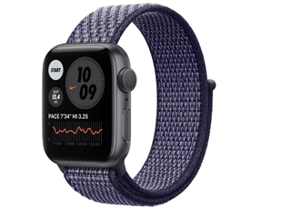 苹果Apple Watch Nike Series 6 40mm(GPS+蜂窝网络/铝金属表壳/Nike回环式运动表带)