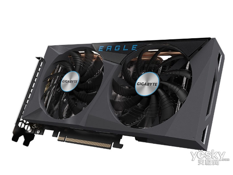 技嘉geforcertx3060tieagleoc8g整体外观第5张共7张