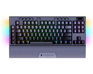 雷神无线游戏机械键盘茶轴KL30T