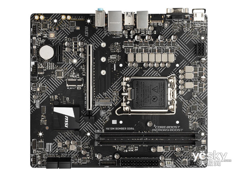 ΢��H610M BOMBER DDR4
