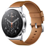小米Watch S1（流光银+棕色真皮表带） 智能手表/小米