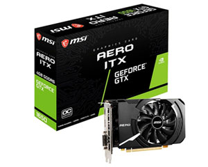 ΢GeForce GTX 1650 D6 AERO ITX OC