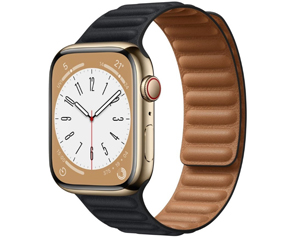 ƻApple Watch Series 8ɫֱƤʽ ҹɫ M/L+ 45mm