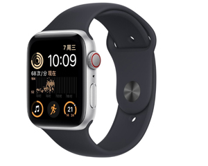 ƻ��Apple Watch Series SE��ҹɫ�����������˶��ͱ��� ��ҹɫ GPS+�������� 44mm