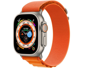 苹果Apple Watch Series Ultra钛金属表壳高山回环式表带 橙色