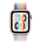 苹果Apple Apple Watch Series 8 回环式运动表带 45mmGPS 银色铝合金表壳